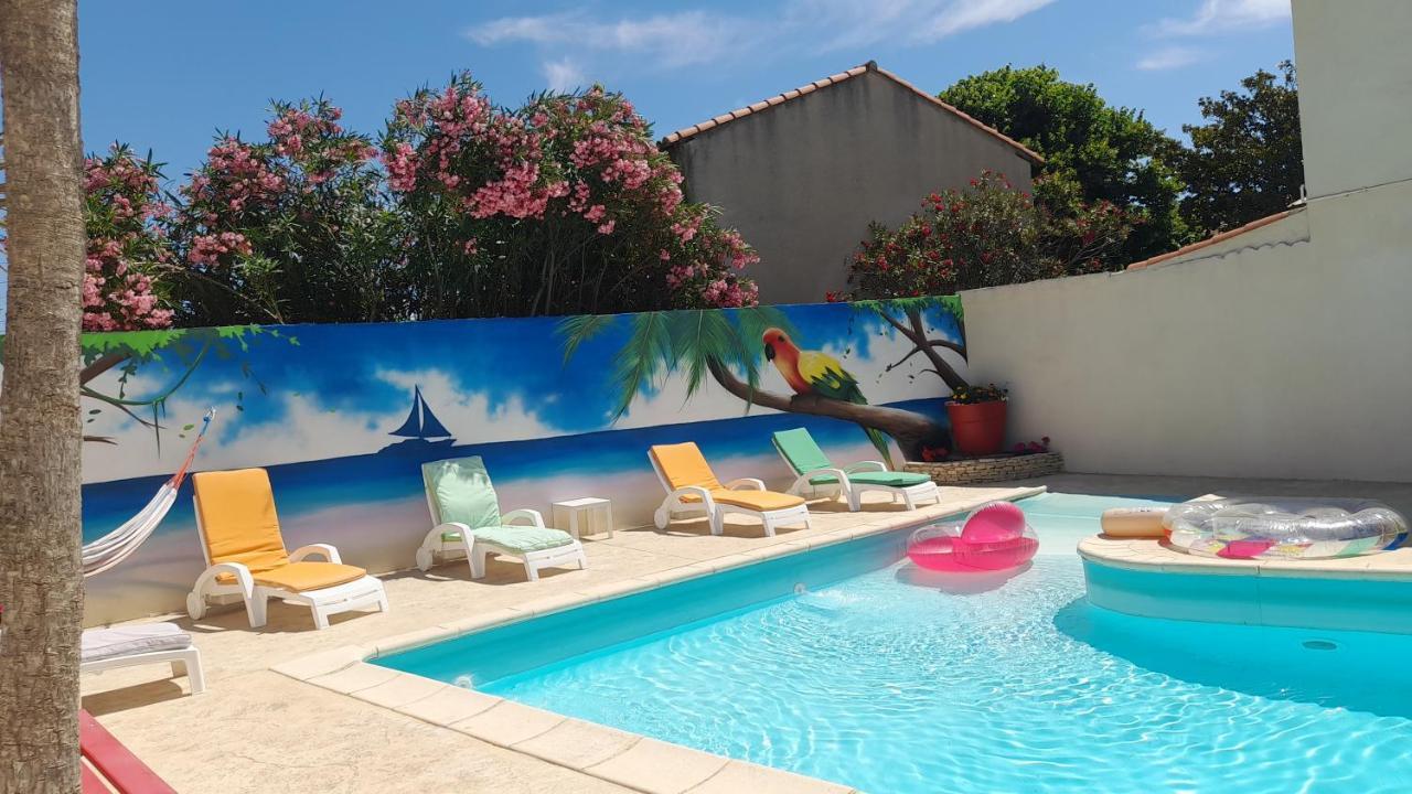 Chambre Chez Corinne Et Bernard Cazouls-lès-Béziers Exteriör bild